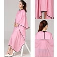 thumbnail image 3 of MasteelfCA Cape de Coiffure Exquise Cape de Coupe de Cheveux Pratique Cape de Coupe de Cheveux Cape de Coupe de Cheveux Robe pour Hommes Femmes (Rose), 3 of 8