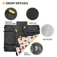 thumbnail image 5 of Pzuqiu Ladybug Daisy Pets Dog Car Seat Cover for Back Seat Waterproof Scratchproof Dogs Seat Covers Protection Against Dirt, Pet Fur with Adjustable Bandanas Garbage Bag, 5 of 6