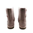 thumbnail image 4 of Koolaburra Womens Victoria Short Leather Embellished Shearling Boots, 4 of 6