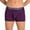 Purple, variant on Men's Obviously A00-1A PrimeMan AnatoMAX 3 Inch Boxer Brief (Orange S)