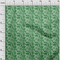 thumbnail image 2 of oneOone Cotton Poplin Green Fabric Florals Sewing Craft Projects Fabric Prints By Yard 42 Inch Wide, 2 of 4