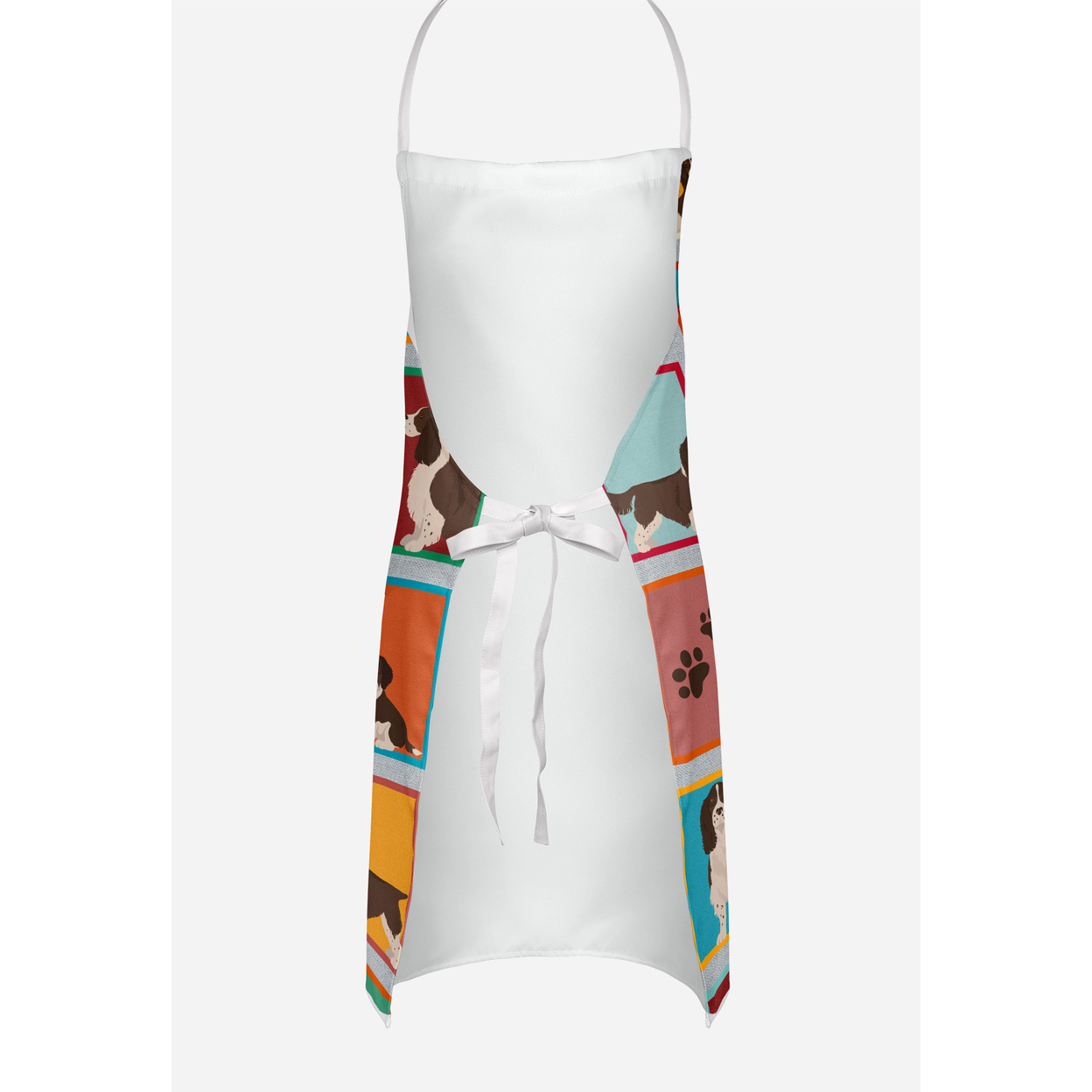 Lots of Liver English Springer Spaniel Apron 27 in x 30 in