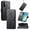Black, variant on Butterfly Embossed Wallet Case for Samsung Galaxy A37 5G, PU Leather Flip Cover with Card Holder, Kickstand & Lanyard, Shockproof,,Black,For Galaxy A37 5G