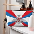 thumbnail image 7 of Russian Federation Ministry Defence Flag Small Purse Organizer Zipper Cosmetic Handbag Tote Pouch For Women, 7 of 7