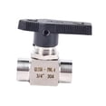 thumbnail image 1 of Siruishop Water Valve Heavy Duty Replacement Practical Plumbing Fixtures Shut Off Valve Style E, 1 of 8