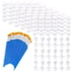 thumbnail image 1 of 20 Tiras, 120 Latas, Tiras de Pintura Vacías, Frascos de Pintura, Vasos, 20 Pinceles para Suministros de Arte y Manualidades Escolares (3 Ml/0,17 Oz), 1 of 5