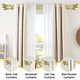 thumbnail image 3 of Juego de Barras Dobles para Cortinas Guankai Ajustable de 45 a 90 pulgadas en Dorado con Varillas de 16 a 48 pulgadas, 3 of 7