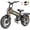 60V 70AH Black, variant on Aniioki A8 Pro Max 60V 70Ah 5600W Peak Dual Motor Electric Bike for Adults, 20"x4.0" Fat Tire E-Bike, High-Power Dual Suspension, Hydraulic Disc Brakes, Shimano 7-Speed