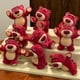 thumbnail image 4 of Figura de anime en miniatura de la serie Toy Story Lotso It's Me, caja misteriosa, oso de fresa, adorno para coche, juguete para niña kawaii, 4 of 5