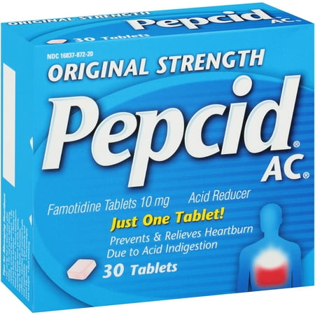 Pepcid Ac Original Strength, 30 CT (Pack of 6)