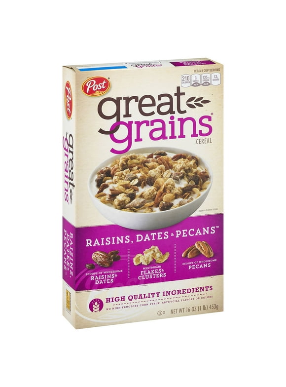 Great Grains Post Cereal in Breakfast Cereal - Walmart.com