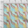 thumbnail image 2 of oneOone Polyester Spandex Yellow Fabric Abstract Geometric Sewing Craft Projects Fabric Prints by Yard 56 Inch Wide, 2 of 4