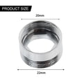 thumbnail image 1 of Tap Connector Faucets-Adaptors Inside Outside Thread Water Saving Faucets Kitchen-Faucet Adapter Kitchen Accessory 16/18/20-22mm 20mm-22mm, 1 of 9