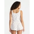thumbnail image 3 of No Boundaries Cloud Core Sleepwear Brami, Women's and Women's Plus XXS-3X, 3 of 4