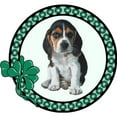 thumbnail image 2 of CafePress - Irish Beagle -  Round Wood Ornament 4", 2 of 2
