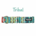 thumbnail image 2 of Downtown Pet Supply Dog Collars for Medium Dogs Wide Dog Collar Tribal, M, 2 of 6