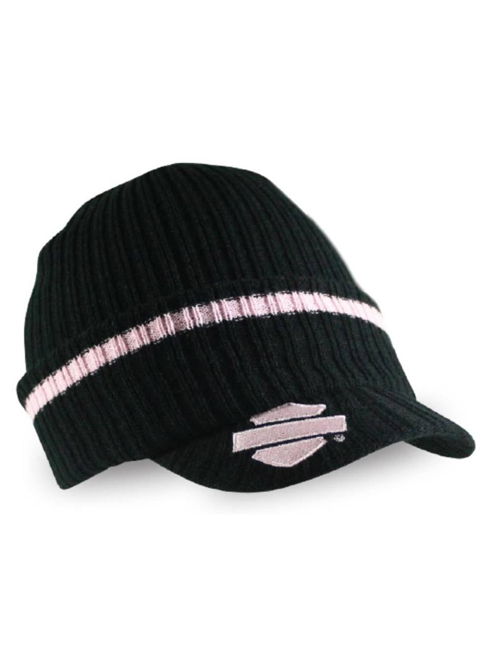 Black HD-439 Foldable Washed Twill Cap Harley-Davidson Mens Bucket Hat