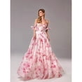 thumbnail image 2 of Stylish organza ethereal long evening dress, 2 of 6