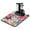 White-623, variant on Mystical Lunar Coffee Mat, Leak-Proof Absorbent Dish Drying Pad with Celestial Eclipse & Cosmic Patterns, Non-Slip Kitchen Counter Mat for Coffee Makers