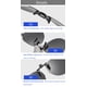 thumbnail image 4 of Gafas de Sol Redondas Retro con Clip FRAZALA para Hombre y Mujer UV400, 4 of 7