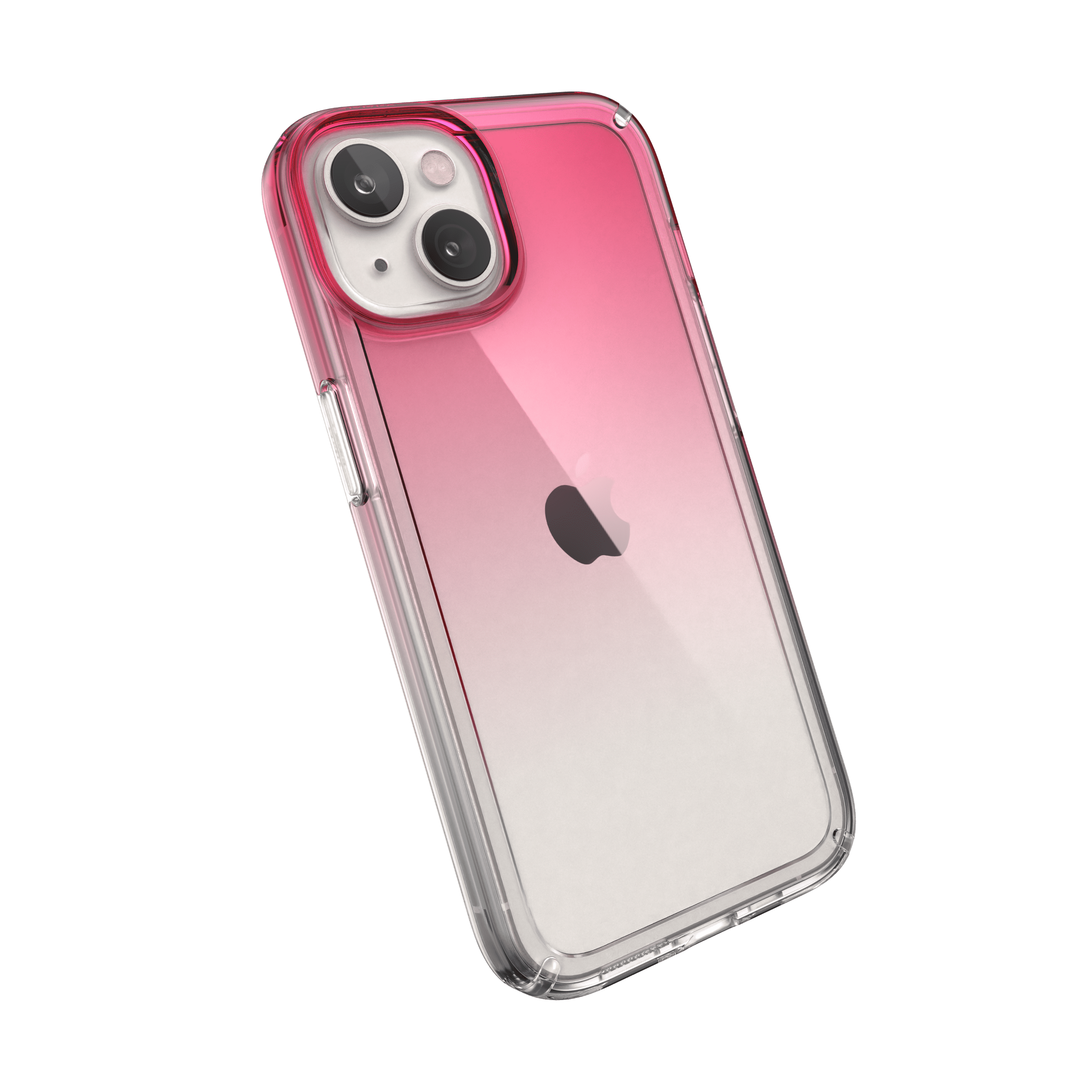 Speck GemShell Slim iPhone 14/13 Cell Phone Case, Digital Pink Fade/Clear