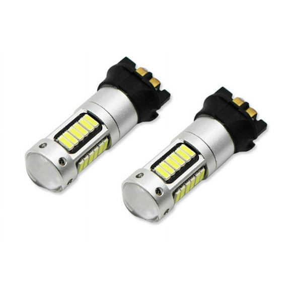 Xenon White PWY24W PW24W Front Turn Signal Lights LED Bulbs