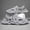 Grey, variant on Men's Fashion Plain Color Clogs - Anti Skid Closed-toe Slides Slippers Quick Drying Foam Runners For Indoor Outdoor Shower Beach Pool - For Men - Suitable for Casual Wear, Shower, Beach