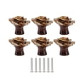 thumbnail image 1 of Bouton de Tiroir, 6 Pcs Bouton d'Armoire en Céramique pour Garde-Robe, 1 of 8