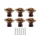 thumbnail image 2 of Perilla de gabinete con forma de rosa, perilla de gabinete de 6 piezas Perilla de tocador de rosa Perilla de cerámica probada profesionalmente, 2 of 8