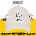 thumbnail image 2 of Gorra de béisbol Concept One Peanuts Snoopy Dad Hat Tan, 2 of 6