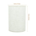 thumbnail image 4 of OULII Table Lamp Shade Round Beige Light Diffusion for Living Room 1 Set, 4 of 5