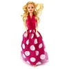 Beautiful Princess Childrens Kids Toy Doll Playset w/ 9 Different Dress Outfits, Princess Doll, Accessories