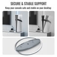 thumbnail image 4 of JYS Support Vertical Universel pour PS5 Pro/PS5 Slim - Base Circulaire en Métal Robuste pour Tous les Modèles PlayStation 5 (Disque/numérique), Support Vertical Stable pour Console, 4 of 9