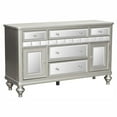 thumbnail image 1 of Topline Home Furnishings Sophisticated Silver Side Server, 1 of 6