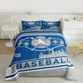 thumbnail image 2 of Castle Fairy Boys Girls Baseball Gaming Bedding Comforter Set 2pcs,Sport Gamer Twin Comforter Sets Microfiber,Ball Game Breathable Bedding Set,Breathable Home Decor,Reversible, 2 of 8