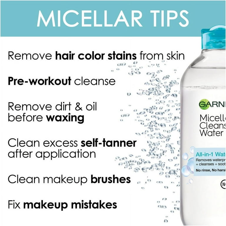Garnier micellar 2024 water blue