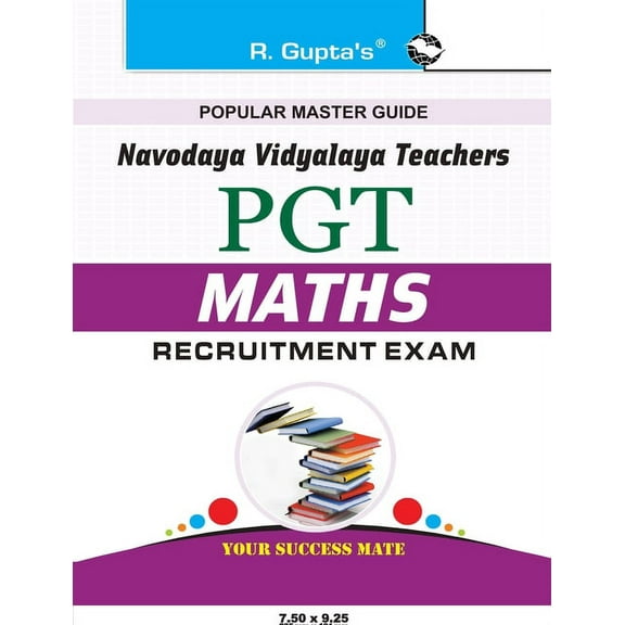 Navodaya Vidyalaya: PGT (Math) Recruitment Exam Guide, (Paperback)