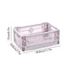 thumbnail image 3 of Desktop Folding Storage Basket Kitchen Household Refrigerator Industrial Style Coffee Corner Sundry Organising Basket Stackable Small Size, 3 of 6