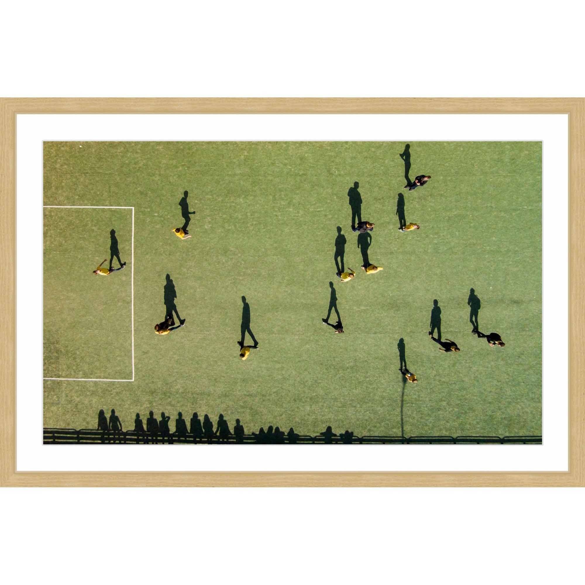 Marmont Hill "Soccer" by Karolis Janulis Framed Painting Print
