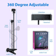 thumbnail image 3 of Lampara Para Uñas Uv Led 3w Usb Flexible Con Gancho Xtellar negro, 3 of 3