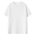 thumbnail image 1 of Ceisia Men's Casual Cotton Linen T-shirt Short Sleeve Round Neck Solid Color Summer Daily Wear Tee Tops White XL Gifts, 1 of 7