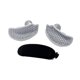 thumbnail image 2 of 2 almohadillas antideslizantes de silicona para levantamiento de pesas y entrenamiento de culturismo. Gris, 2 of 9