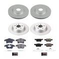 thumbnail image 2 of Power Stop Front and Rear Geomet Coated Brake Rotor and Pad Kit CRK8532 Fits 2020 Ford Fusion, 2 of 4
