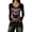Pink, variant on Womens Vintage Y2K Butterfly Print Crop Tops Long Sleeve V Neck Gothic Alternative Streetwear Slim Fit Casual Trendy Shirt Tops