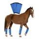 thumbnail image 5 of Greeniant 4 unids/set suministros de equipo para caballos cubierta de mosquitera transpirable para montar fácilmente equipo ecuestre Ropa para mascotas Naranja, 5 of 6