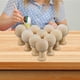 thumbnail image 2 of 10 piezas de adornos de madera sin terminar pintados para bricolaje, juguete creativo de dibujo de grafiti 25 cm x 42 cm, 2 of 9