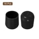 thumbnail image 3 of Protector de patas de silla, 16 piezas de 1" - Tapas redondas de patas de silla de plástico, cubiertas antideslizantes para muebles (negro), 3 of 7
