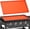 Orange,36inch, variant on 22 inch Silicone Griddle Mat for Blackstone,Upgraded Full-Cover Protective BBQ Grill, All Season Cooking Protective Cover, Reusable Heavy Duty Food Grade Silicone Mat(Orange)