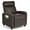 Brown, variant on Yardi Yard Ergonomic PU Leather Kids Recliner Lounge Sofa for 3-12 Age Group-Black, Toddler Chair for Kids