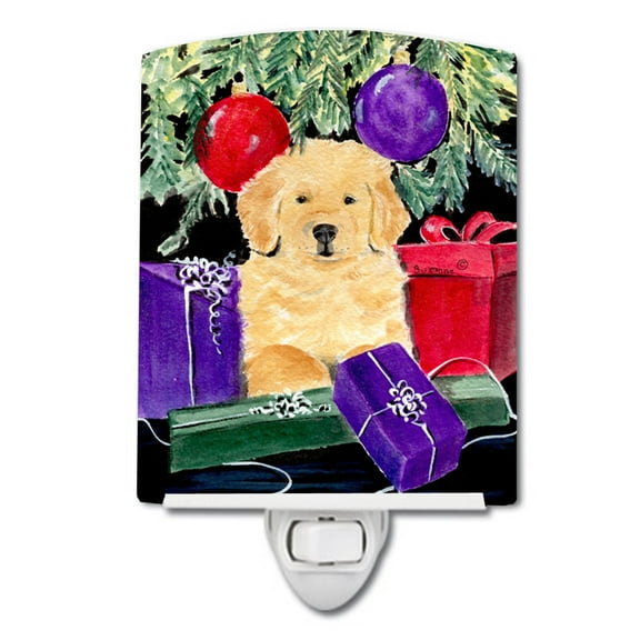 Caroline's Treasures SS8581CNL Golden Retriever Ceramic Night Light, 6x4x3", multicolor